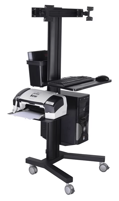 iDock Height Adjustable Mobile Medical Computer Cart for Laptops Notebooks - iDock Laptopstand