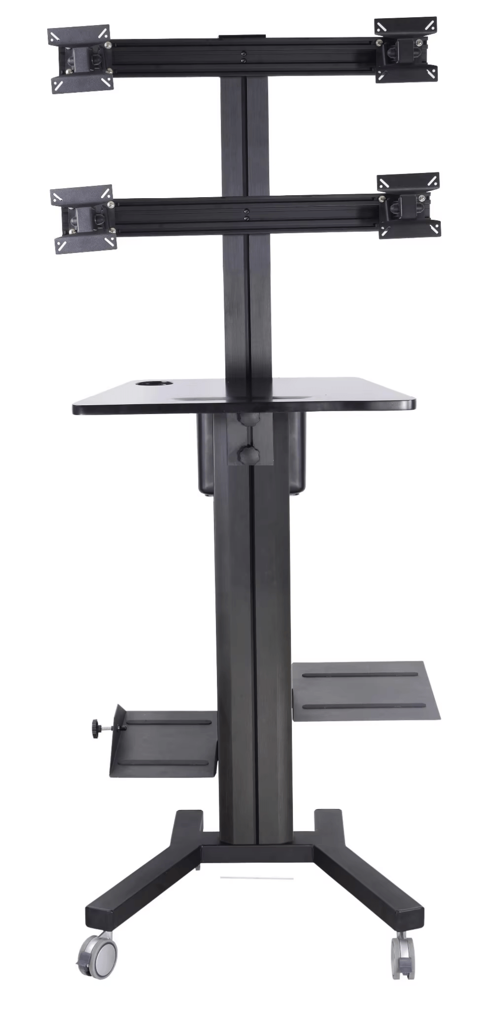 iDock Hospital Mobile Computer Workstation Cart with Wheels - iDock Laptopstand