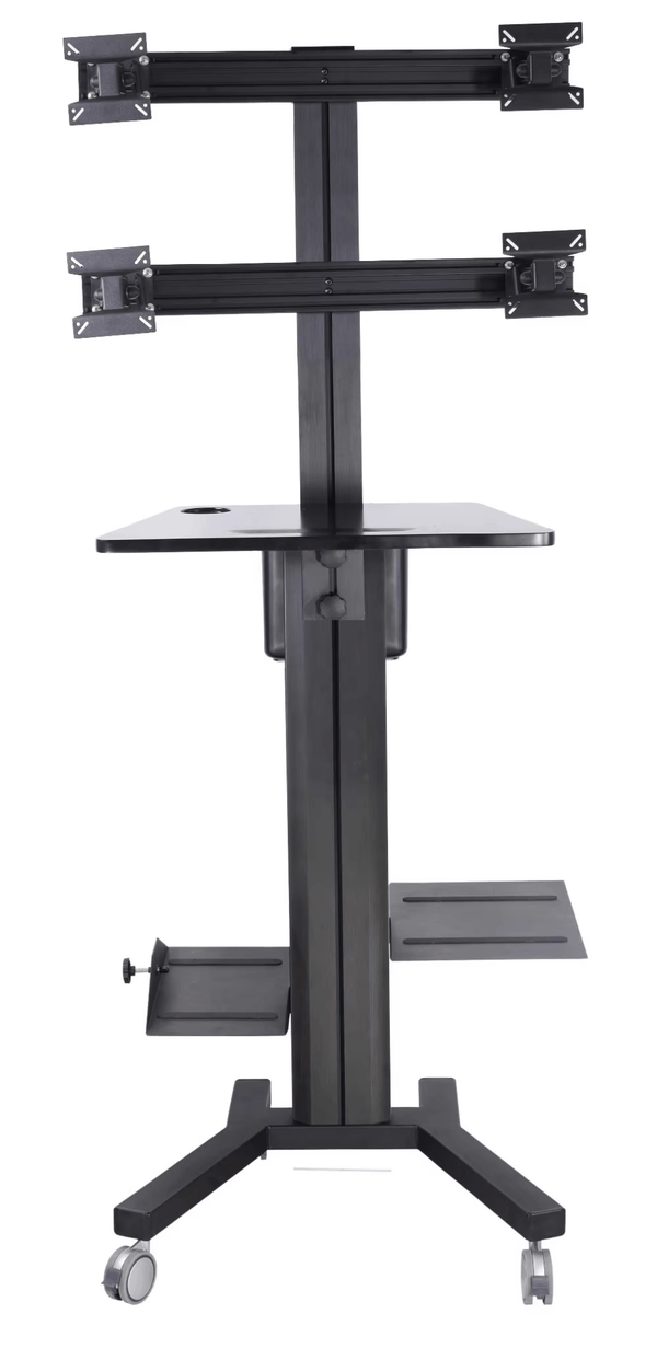 iDock Hospital Mobile Computer Workstation Cart with Wheels - iDock Laptopstand