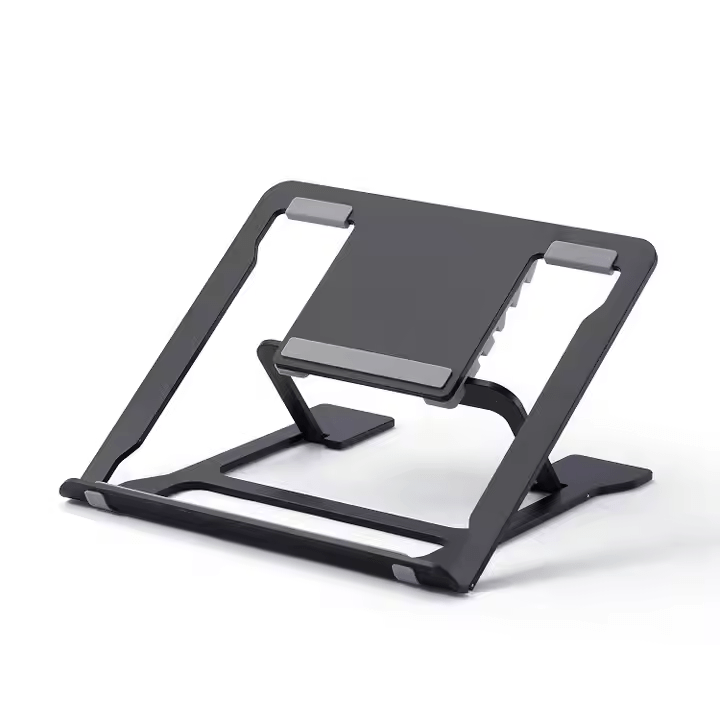 iDock Hot Sell Ergonomic Ventilated Aluminum 6 Level Adjustable Portable Laptop Riser Stand - iDock Laptopstand