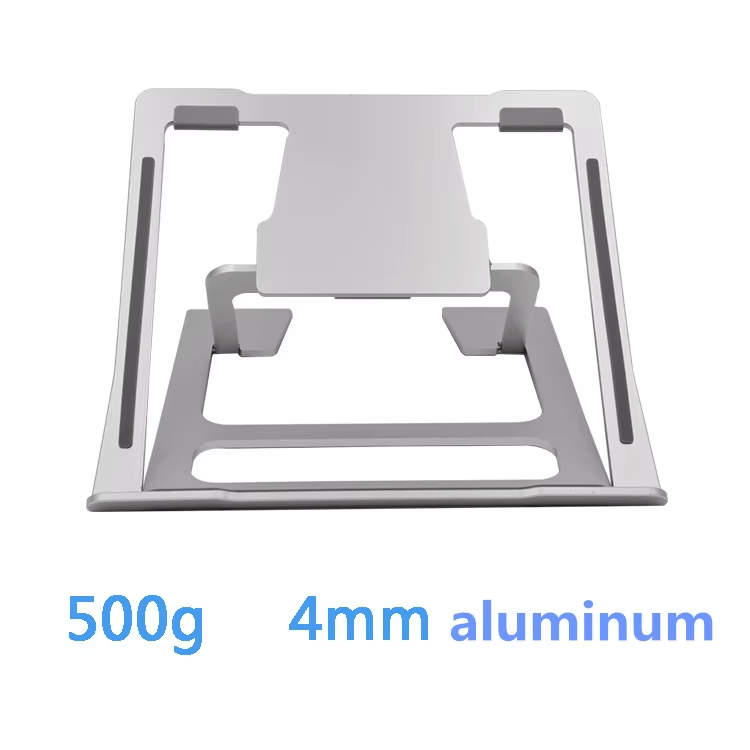 iDock Hot Sell Ergonomic Ventilated Aluminum 6 Level Adjustable Portable Laptop Riser Stand - iDock Laptopstand