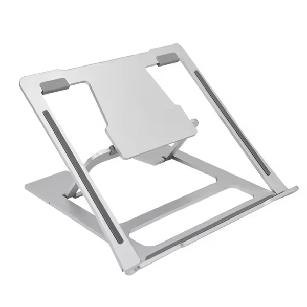 iDock Hot Sell Ergonomic Ventilated Aluminum 6 Level Adjustable Portable Laptop Riser Stand - iDock Laptopstand