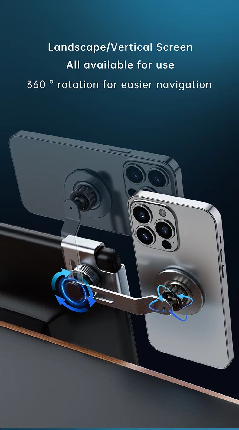 iDock Magnetic New Energy Car Phone Mount Holder for Tesla Model 3 Y Accessories - iDock Laptopstand