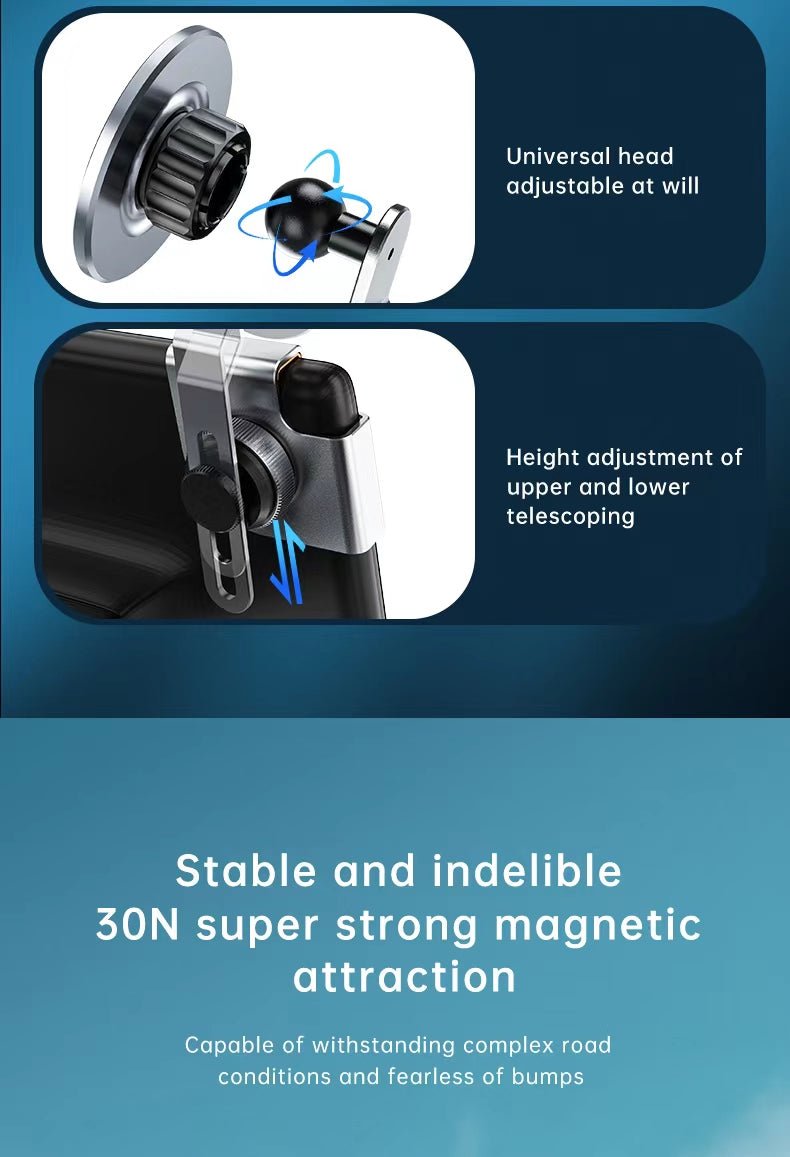 iDock Magnetic New Energy Car Phone Mount Holder for Tesla Model 3 Y Accessories - iDock Laptopstand