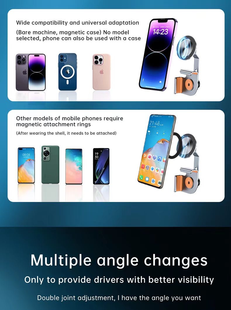 iDock Magnetic New Energy Car Phone Mount Holder for Tesla Model 3 Y Accessories - iDock Laptopstand