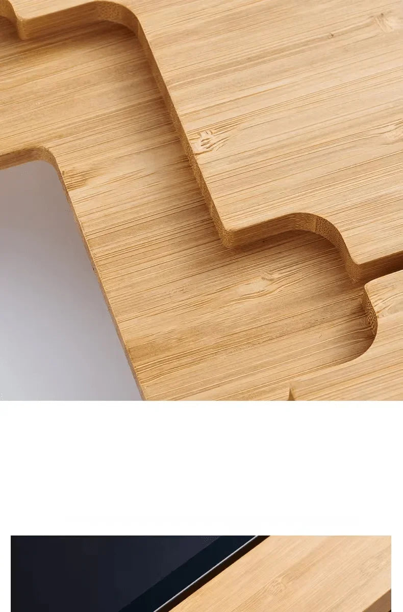 iDock Multi - Angle Adjustable Folding Bamboo Drawing iPad Holder Stand For iPad 11 inch 12.9 inch - iDock Laptopstand