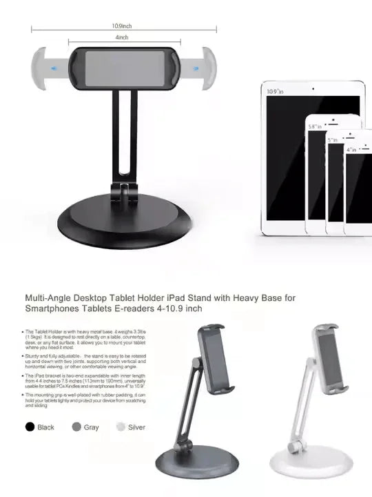 iDock Multi - function 360 Degree Rotation Lazy Stand Mobile Phone Holder - iDock Laptopstand