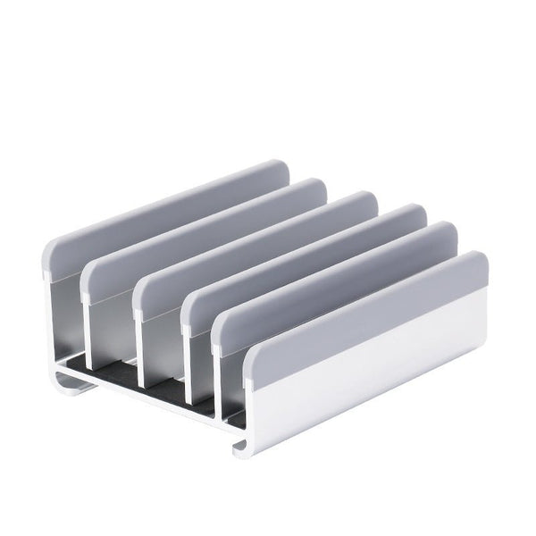 iDock New Multi - Slot Vertical Stand for Laptops and Tablets with Manual Adjustment and Aluminum Alloy Design - iDock Laptopstand