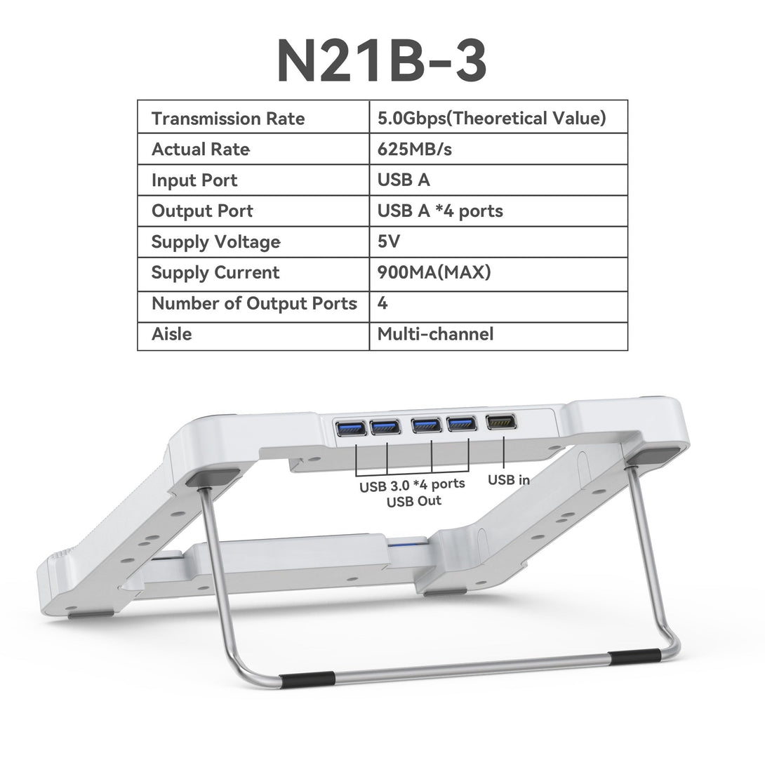 iDock New Portable Height Angle Adjustable Notebook Holder Desktop Tablet Stand Laptop Stand - iDock Laptopstand