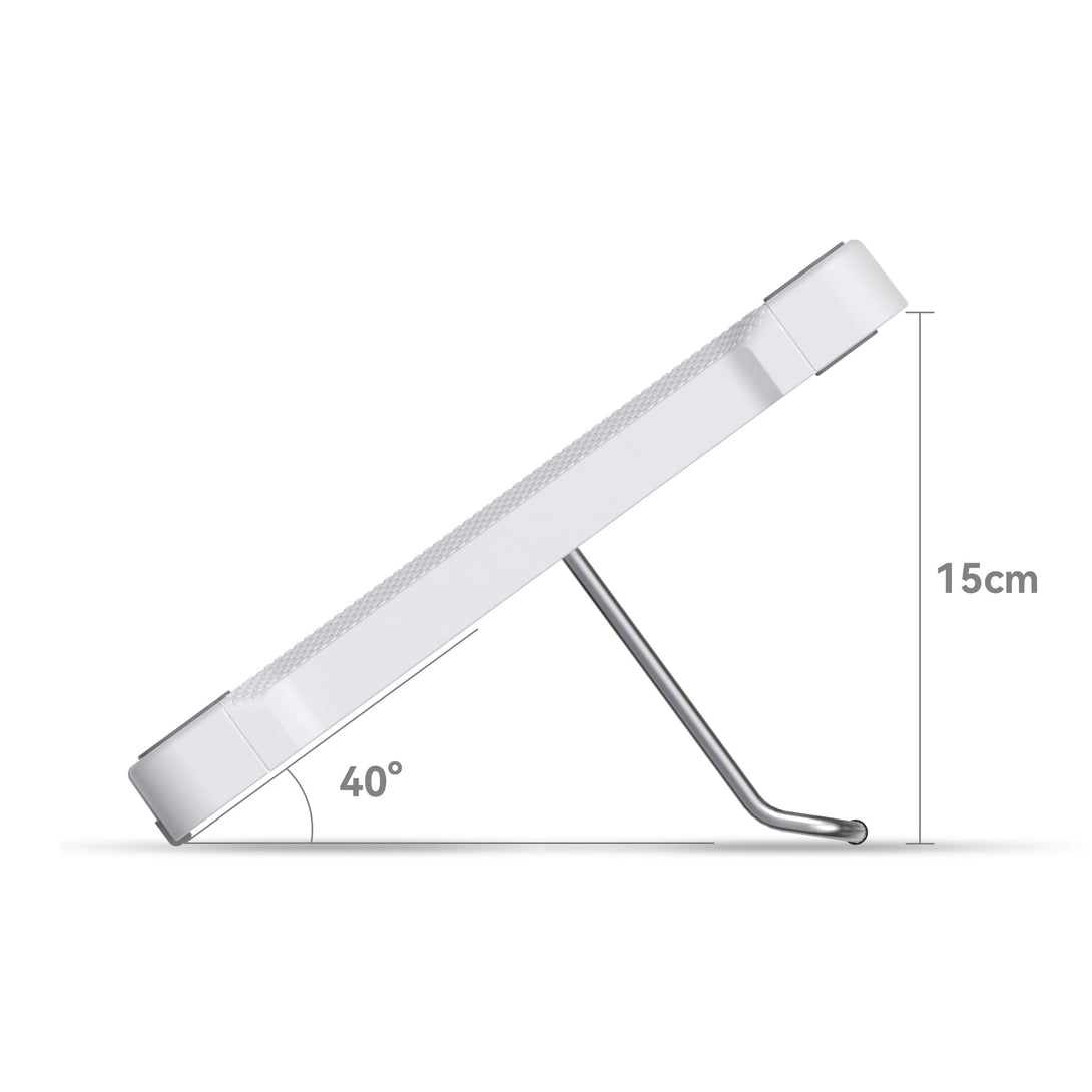 iDock New Portable Height Angle Adjustable Notebook Holder Desktop Tablet Stand Laptop Stand - iDock Laptopstand