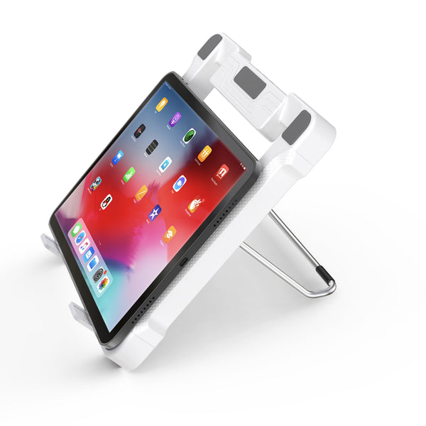 iDock New Portable Height Angle Adjustable Notebook Holder Desktop Tablet Stand Laptop Stand - iDock Laptopstand
