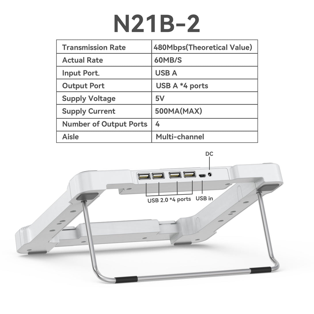 iDock New Portable Height Angle Adjustable Notebook Holder Desktop Tablet Stand Laptop Stand - iDock Laptopstand