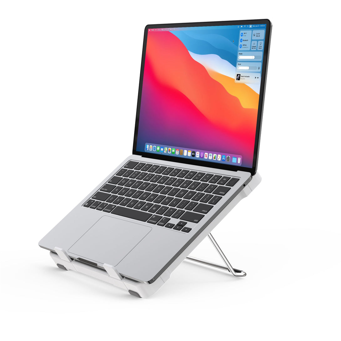 iDock New Portable Height Angle Adjustable Notebook Holder Desktop Tablet Stand Laptop Stand - iDock Laptopstand