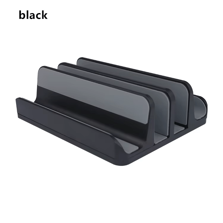 iDock Newly Designed 4 In 1 Up to 17.3 Inches 4 Slots Aluminum Width Adjustable Vertical Laptop Stand - iDock Laptopstand