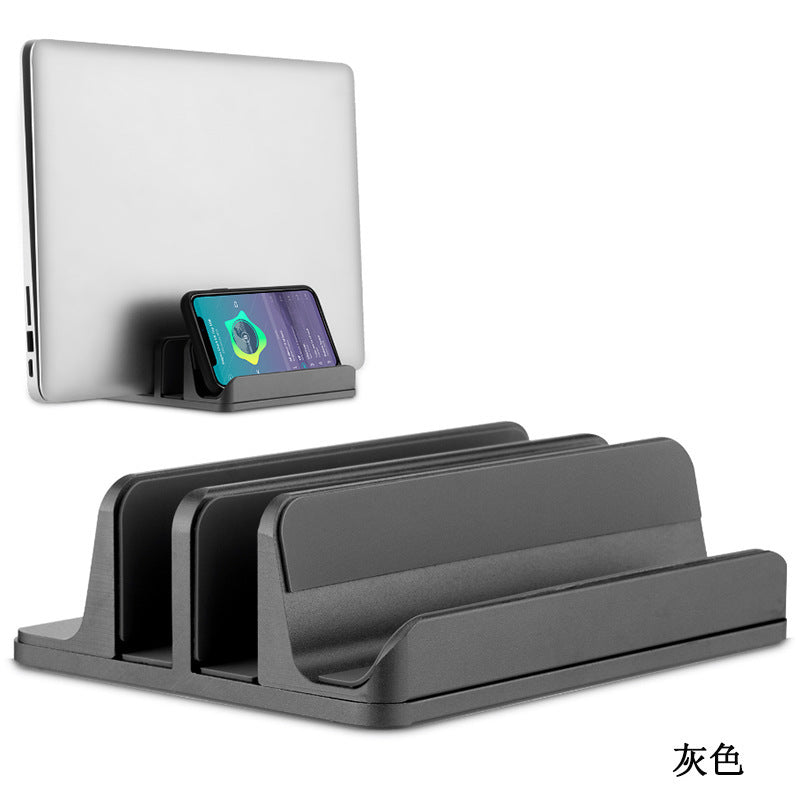 iDock Newly Designed 4 In 1 Up to 17.3 Inches 4 Slots Aluminum Width Adjustable Vertical Laptop Stand - iDock Laptopstand
