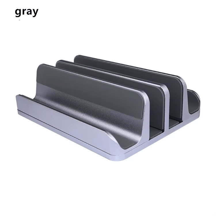 iDock Newly Designed 4 In 1 Up to 17.3 Inches 4 Slots Aluminum Width Adjustable Vertical Laptop Stand - iDock Laptopstand