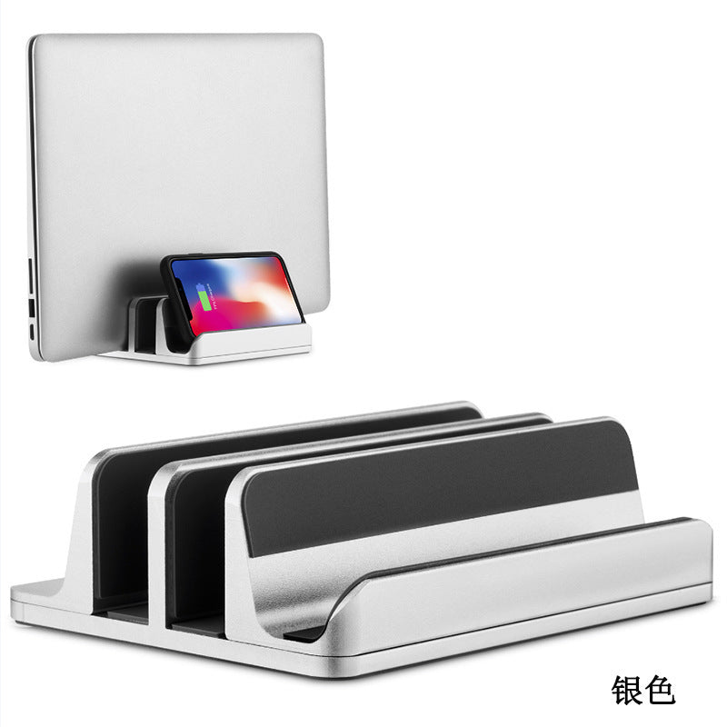 iDock Newly Designed 4 In 1 Up to 17.3 Inches 4 Slots Aluminum Width Adjustable Vertical Laptop Stand - iDock Laptopstand