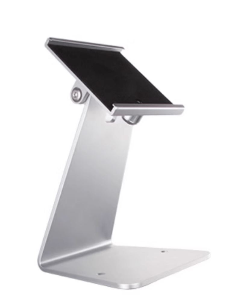 iDock Newly Tablet Cashier Stand Order Anti - theft Stand with Lock Face Recognition Desktop Aluminum Alloy Universal iPad Holder - iDock Laptopstand
