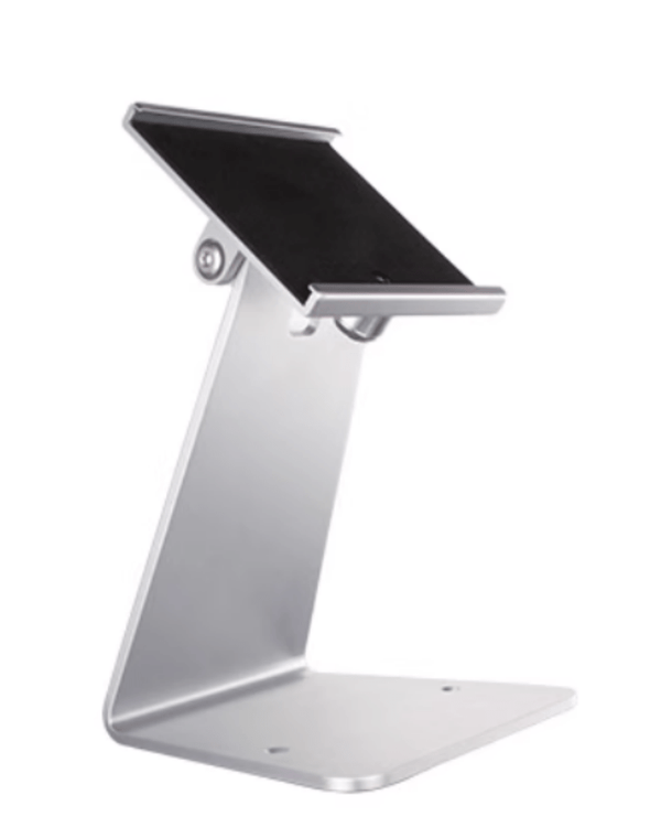 iDock Newly Tablet Cashier Stand Order Anti - theft Stand with Lock Face Recognition Desktop Aluminum Alloy Universal iPad Holder - iDock Laptopstand