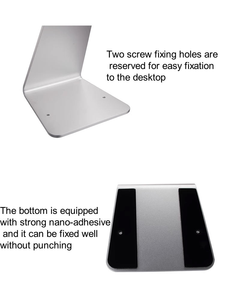 iDock Newly Tablet Cashier Stand Order Anti - theft Stand with Lock Face Recognition Desktop Aluminum Alloy Universal iPad Holder - iDock Laptopstand