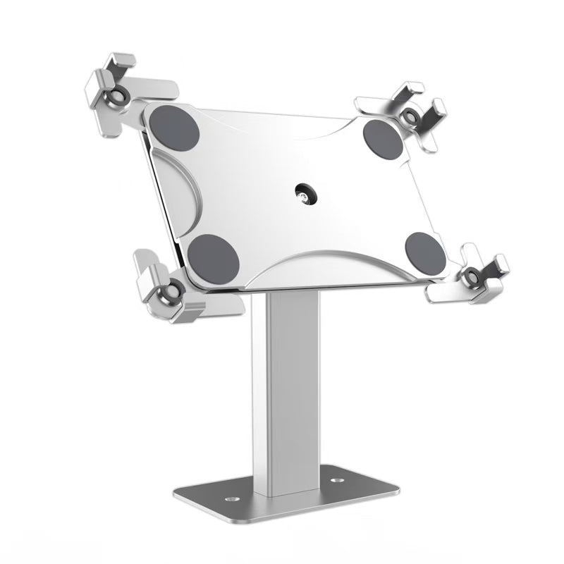 iDock Newly Upgraded Adjustable Angle Desktop Tablet Stand Aluminum Alloy Perforated iPad Holder Compatible with 10 - 13 Inches - iDock Laptopstand