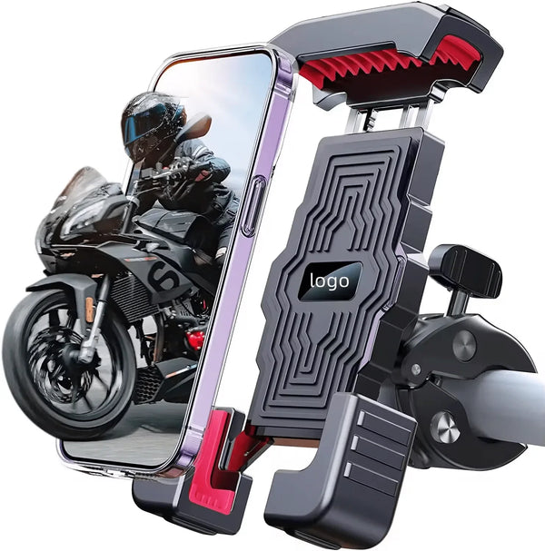 iDock One - Hand Operation Bike Phone Holder Mount Waterproof Silicone Motorcycle Handlebar Mobile Phone Clamp ATV Scooter - iDock Laptopstand