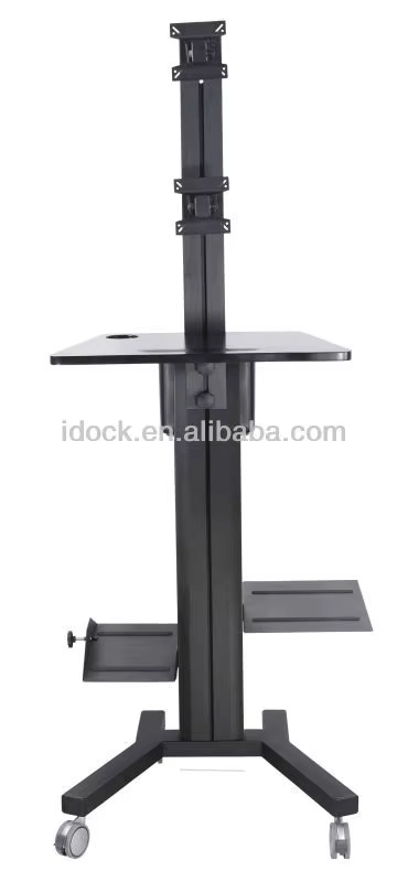 iDock PC Mobile Computer Cart Computer Table Laptop Table - iDock Laptopstand