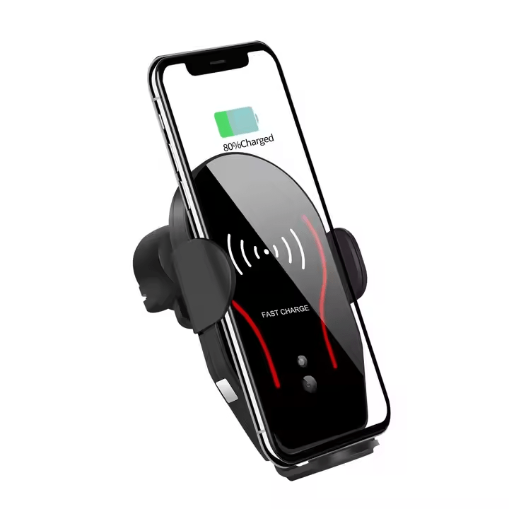 iDock Portable 2 in 1 Infrared Induction Car Wireless Charging Stand for Phone - iDock Laptopstand