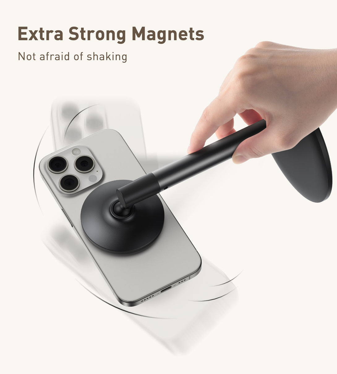 iDock Portable 360° Rotation Height Adjustable Magnetic Phone Holder - iDock Laptopstand