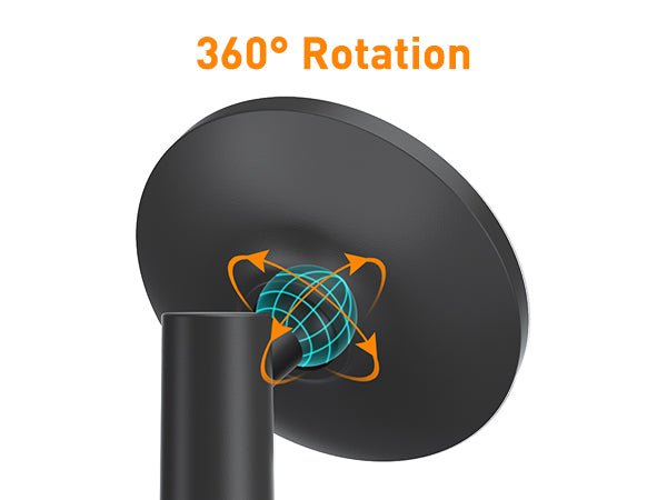 iDock Portable 360° Rotation Height Adjustable Magnetic Phone Holder - iDock Laptopstand