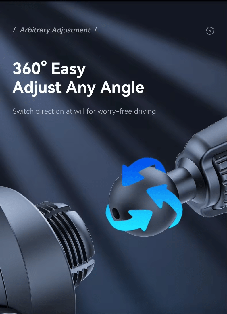 iDock Portable Adjustable Aromatherapy Car Wireless Charging Holder for Mobile Phone - iDock Laptopstand