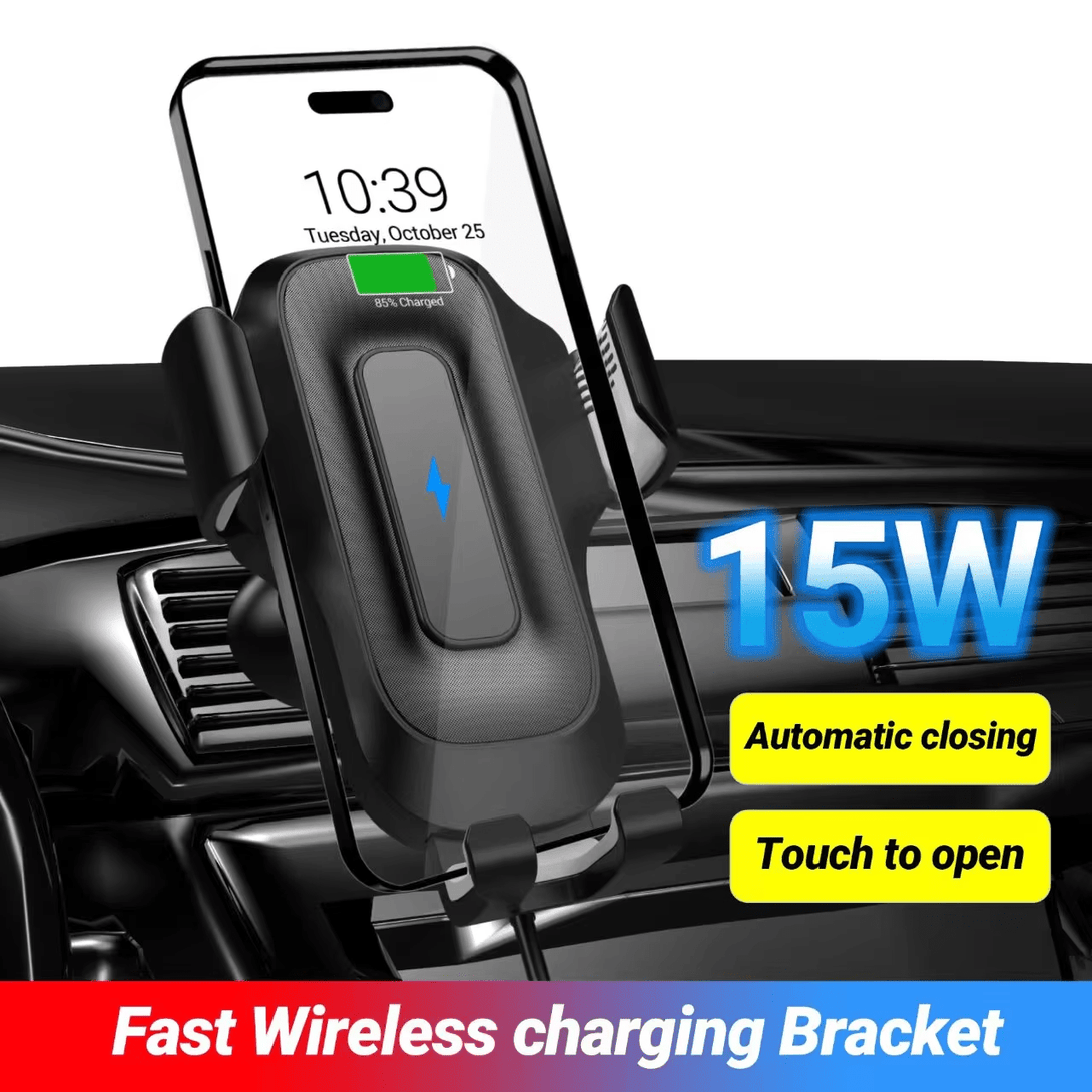 iDock Portable Adjustable Smart Car Wireless Charging Holder for Mobile Phone - iDock Laptopstand