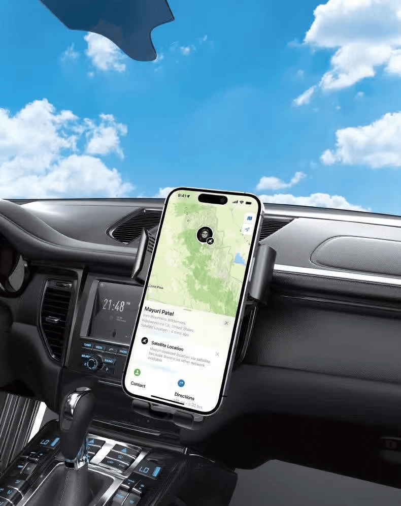 iDock Portable Adjustable Smart Car Wireless Charging Holder for Mobile Phone - iDock Laptopstand