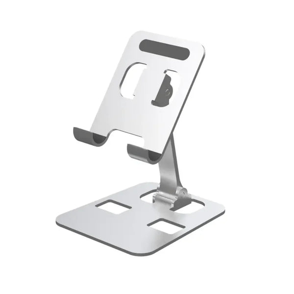 iDock Portable Aluminum Fully Foldable Angle Adjustable Desk Cell Phone Stand Holder - iDock Laptopstand
