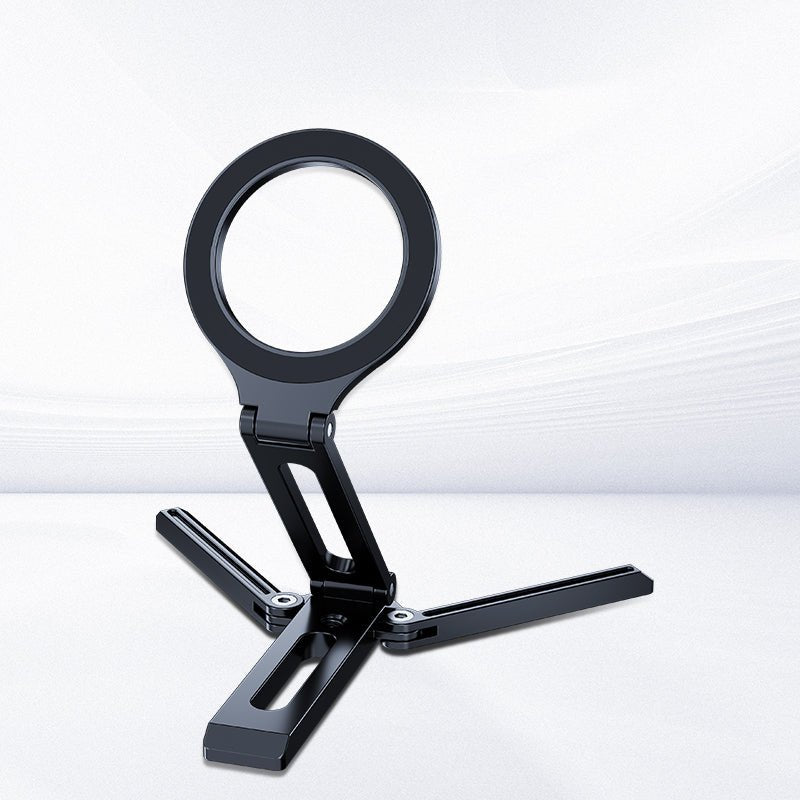 iDock Portable Double - fold Multi - angle Rotation Phone Holder Travel Portable Strong Magnetic Phone Stand - iDock Laptopstand