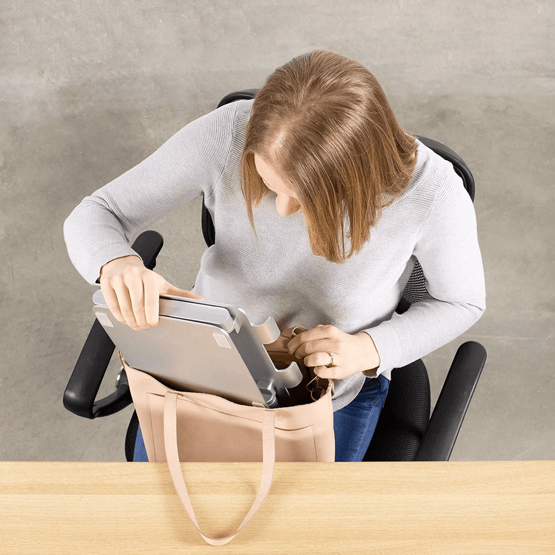 iDock Portable Foldable Adjustable Flexible Aluminium Laptop Stand - iDock Laptopstand
