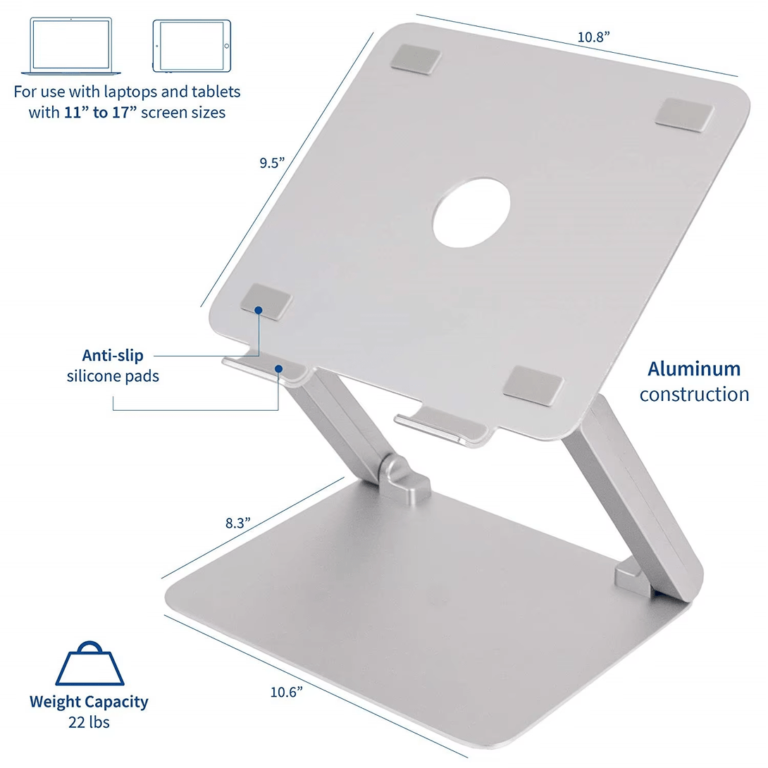 iDock Portable Foldable Adjustable Flexible Aluminium Laptop Stand - iDock Laptopstand