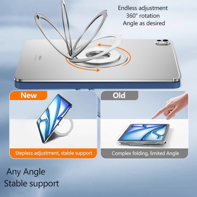 iDock Portable Folding 360° Rotation Magnetic Tablet Stand - iDock Laptopstand
