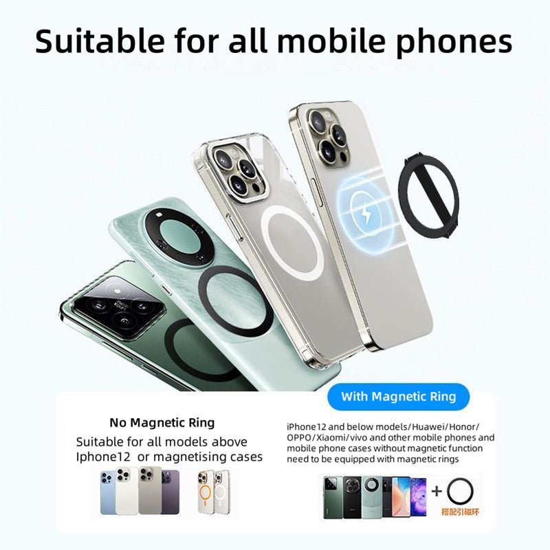 iDock Portable Folding 360° Rotation Phone Holder Travel Portable Strong Magnetic Phone Stand - iDock Laptopstand