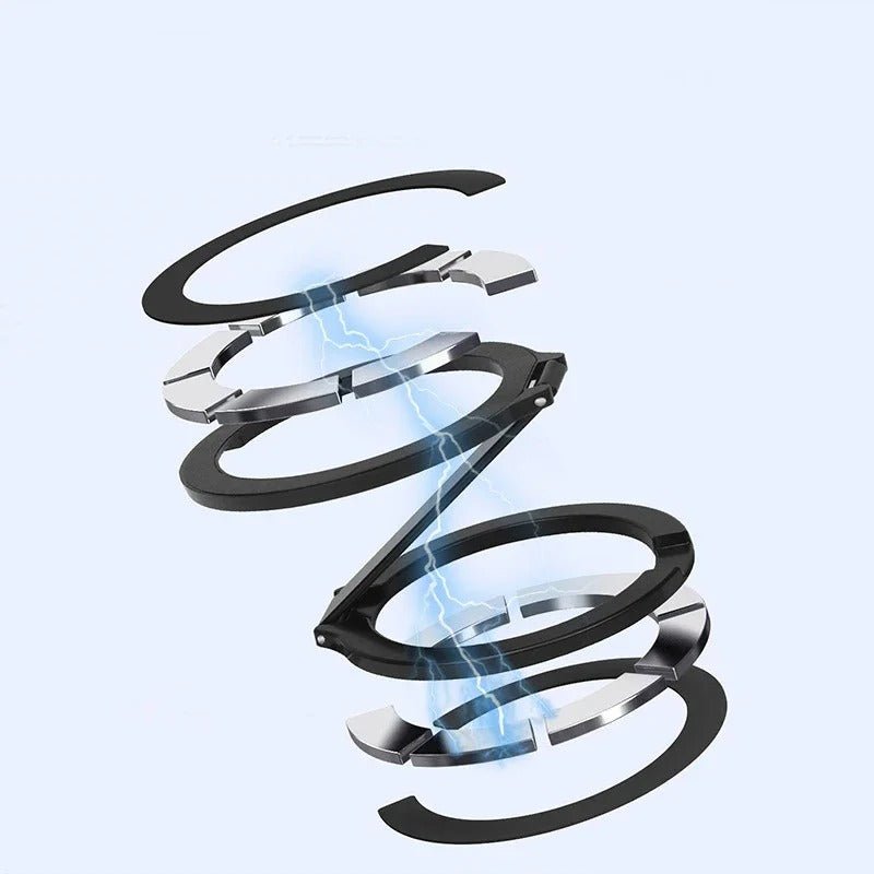 iDock Portable Folding 360° Rotation Phone Holder Travel Portable Strong Magnetic Phone Stand - iDock Laptopstand