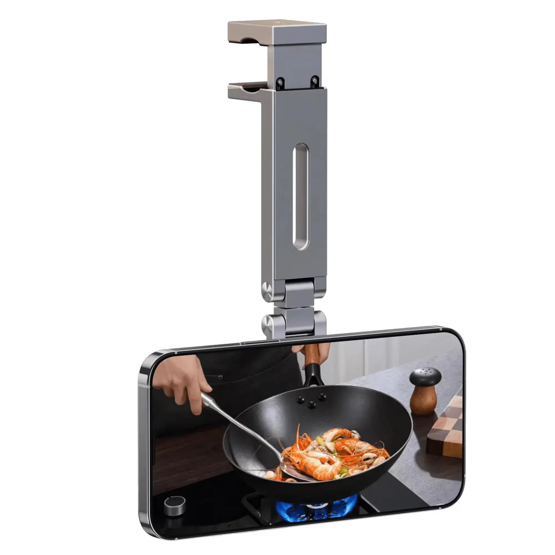 iDock Portable Folding Adjustable Angle 360 Rotation Phone Holder Travel Portable Phone Stand Magnetic Attraction Phone Bracket - iDock Laptopstand