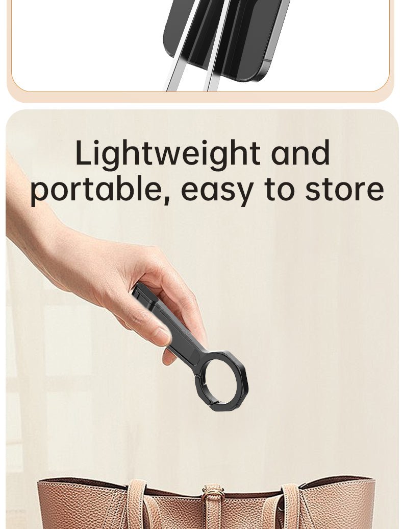 iDock Portable Folding Colorful Spring Buckle Magnetic Mobile Phone Tripod - iDock Laptopstand