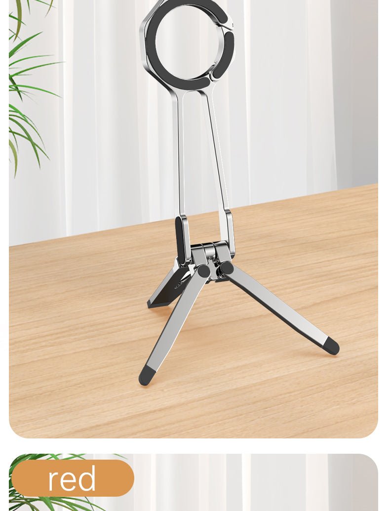 iDock Portable Folding Colorful Spring Buckle Magnetic Mobile Phone Tripod - iDock Laptopstand