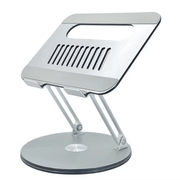 iDock Portable Folding Height Adjustable Aluminum Desktop 360 Rotation Laptop Stand - iDock Laptopstand