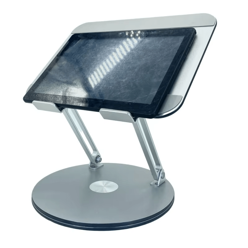 iDock Portable Folding Height Adjustable Aluminum Desktop 360 Rotation Laptop Stand - iDock Laptopstand
