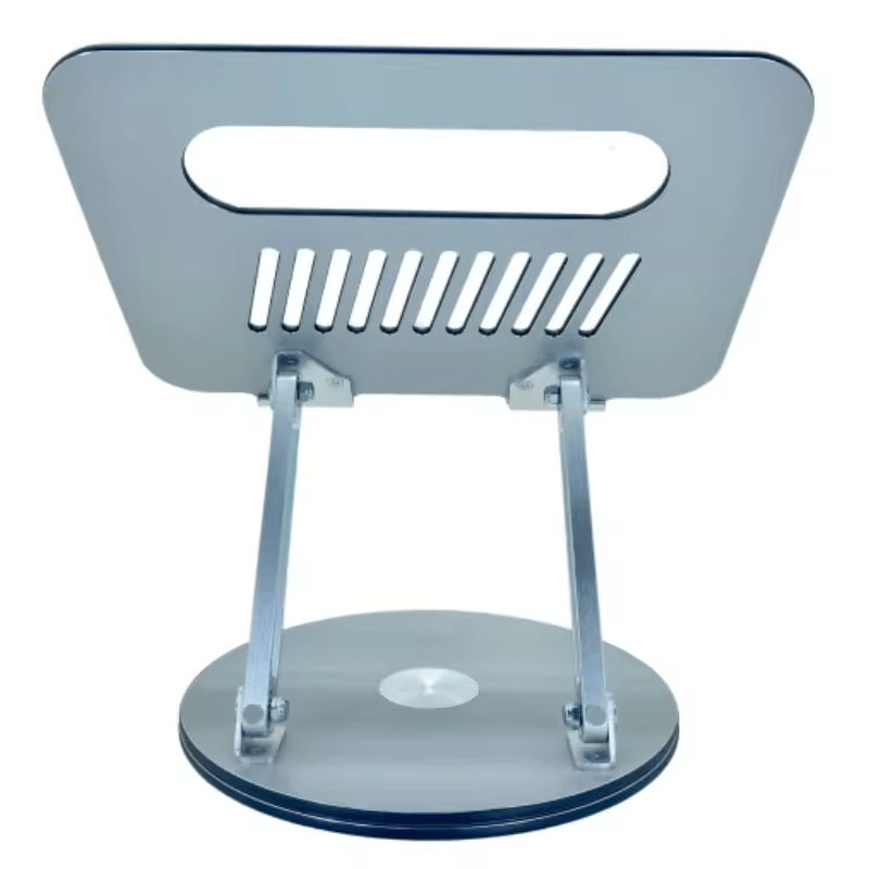 iDock Portable Folding Height Adjustable Aluminum Desktop 360 Rotation Laptop Stand - iDock Laptopstand