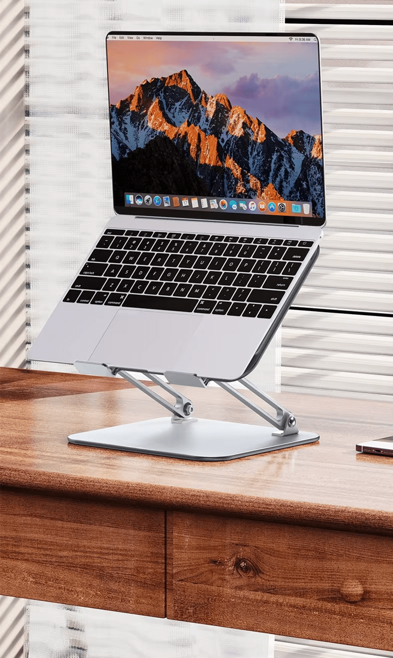 iDock Portable Folding Height Adjustable Aluminum Desktop Laptop Stand - iDock Laptopstand