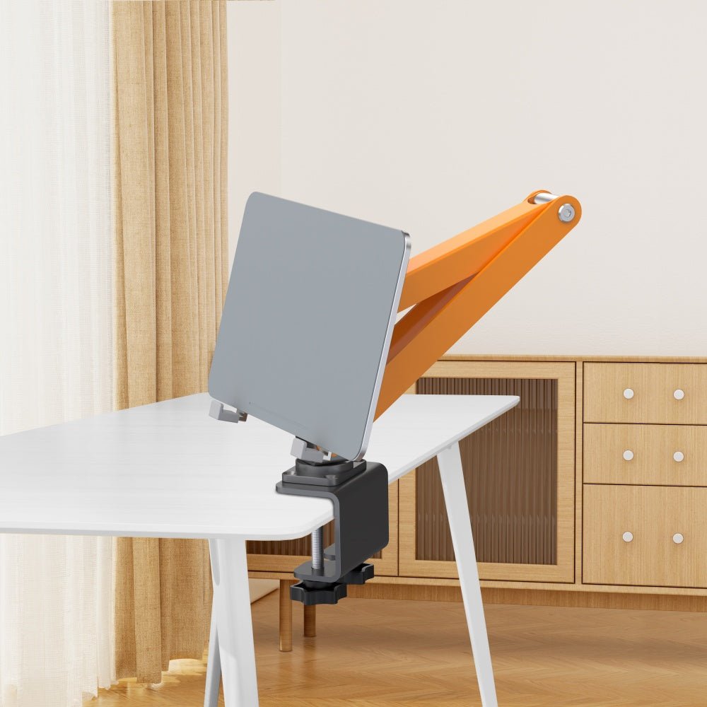 iDock Portable Folding Magnetic Desktop Tablet Stand New Height Angle Adjustable Magnetic iPad Mount for iPad 11 12.9 13 Inch - iDock Laptopstand