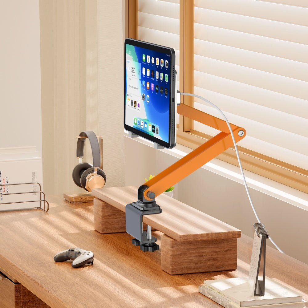 iDock Portable Folding Magnetic Desktop Tablet Stand New Height Angle Adjustable Magnetic iPad Mount for iPad 11 12.9 13 Inch - iDock Laptopstand