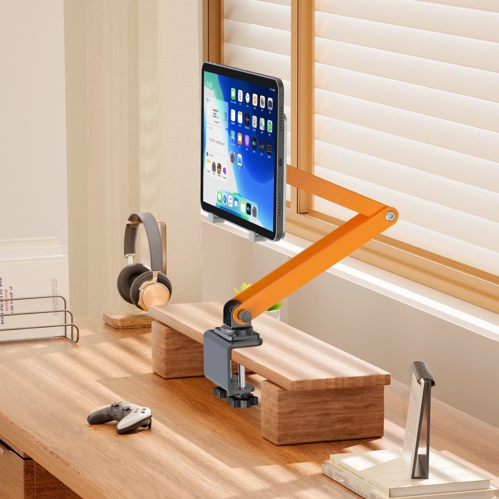 iDock Portable Folding Magnetic Desktop Tablet Stand New Height Angle Adjustable Magnetic iPad Mount for iPad 11 12.9 13 Inch - iDock Laptopstand